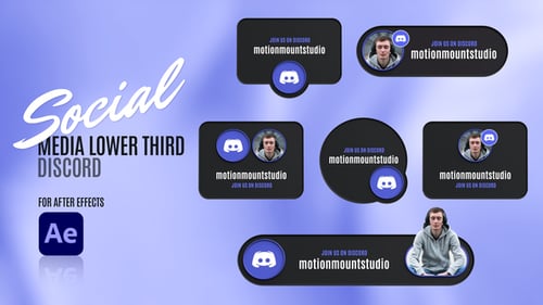 Social Media Lower Thirds - Discord