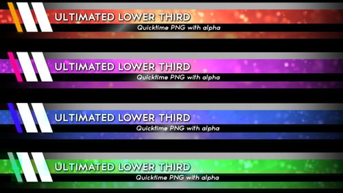 Ultimated Lower Third