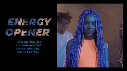 Dynamic Kinetic Opener with Bold Text Reveals