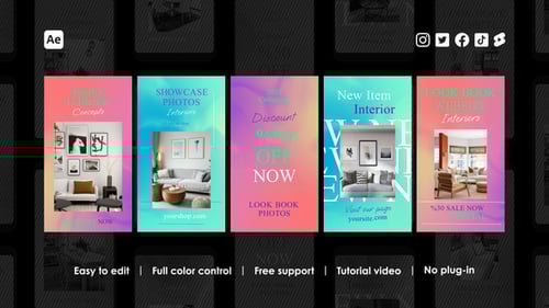 Modern Instagram Stories Promotion Template