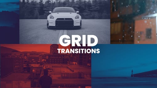 Dynamic Grid Photo Transitions for Modern Video Edits