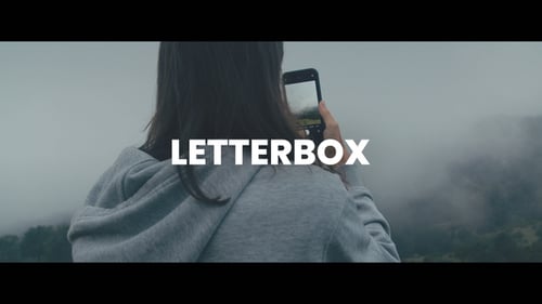 Cinematic Aspect Ratio Letterbox Overlays