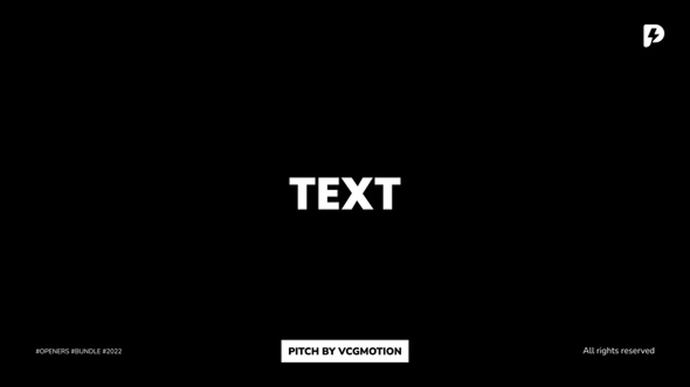 Clean Animated Text Overlays and Modern Title Reveals, Elements ft ...