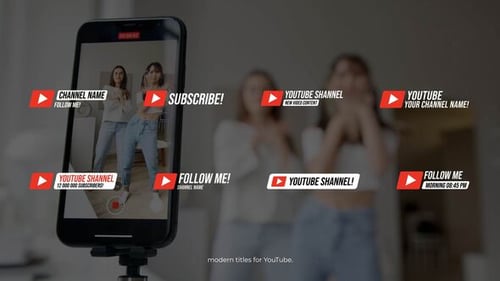 Social Titles | After Effects