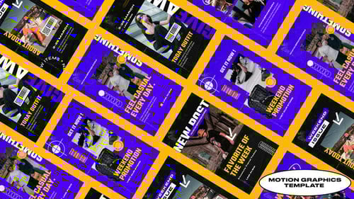 Dynamic Grunge Fashion Social Media Stories