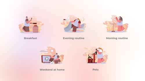 Weekend at Home - Body Positive Flat Concept