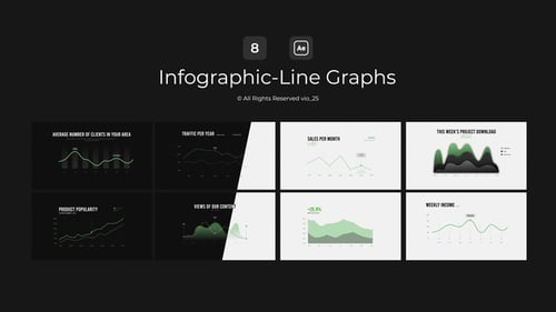 Infographic - Line Graphs / AE