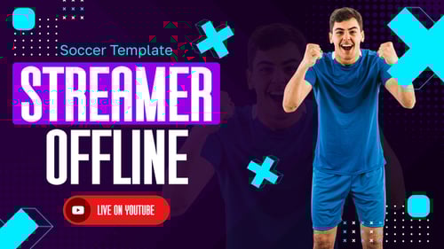 Promoção Slider Soccer Club & Sports MOGRT