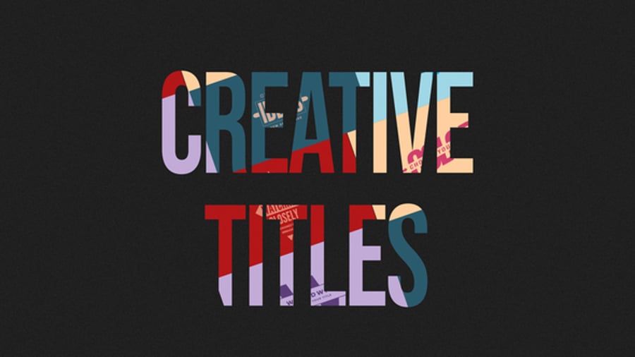 Dynamic Retro Kinetic Typography Title Pack, Titles ft. title ...