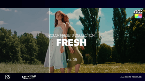 Fresh LUT Collection Vol. 05 for Final Cut Pro X