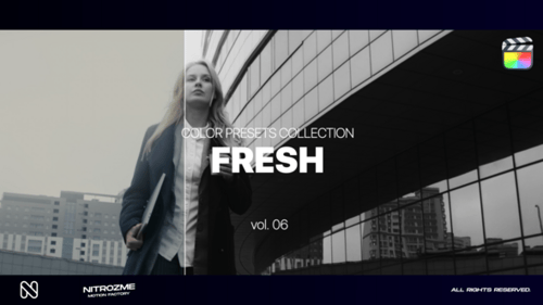 Fresh LUT Collection Vol. 06 for Final Cut Pro X