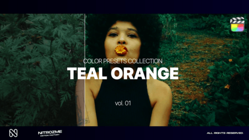 Cinematic Teal Orange Color Grading LUTs for Film Look