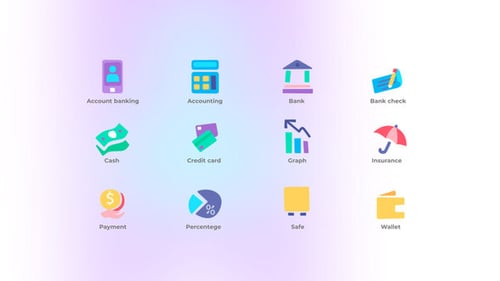 Banking - Icons Set