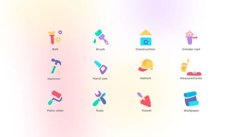 Repair Home - Icons Set