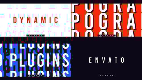 Kinetic Typography Opener with Dynamic Text Animations