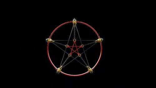 Baphomet-Pentagramm-Symbol