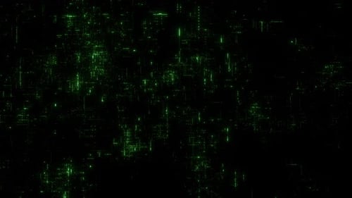 Green Digital Tech Background