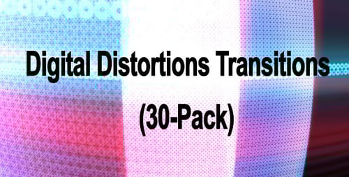 Dynamic Digital Distortion Video Transitions
