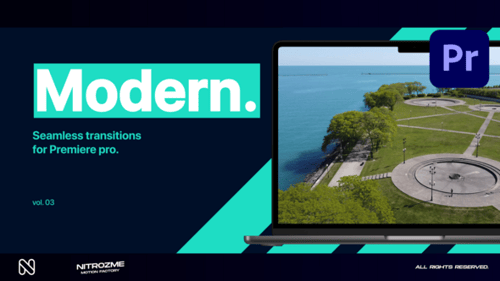 Modern Transitions Vol. 03 for Premiere Pro