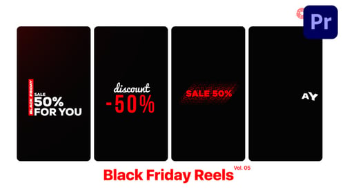 Black Friday Reels for Premiere Pro Vol. 05