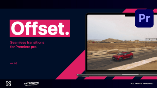 Offset Transitions Band 08 für Premiere Pro