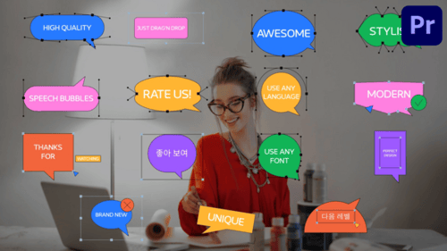 Speech Bubbles for Premiere Pro