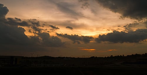 Sunless Sunset Time Lapse II - 3K Resolution