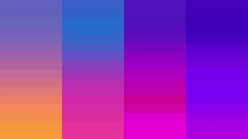 Abstract Multi Mosaic Color Background Loop