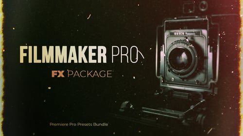 Cinematic Film Effects Pack with Grain, Burn, and Camera Shake