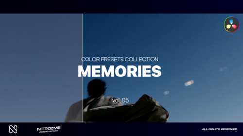 Memories LUT Vol. 05 for DaVinci Resolve