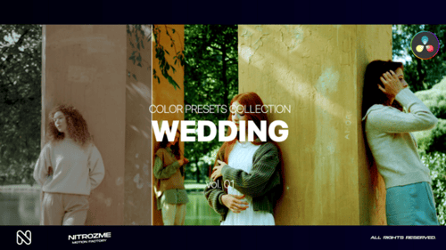 Wedding LUT Vol. 01 for DaVinci Resolve