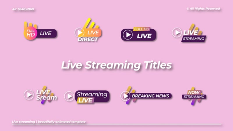 4,145 Stream Templates - Editable Video Templates - Envato