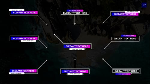 Elegant Call Out Premiere Pro