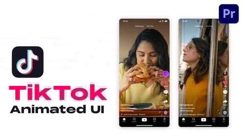 TikTok User Interface