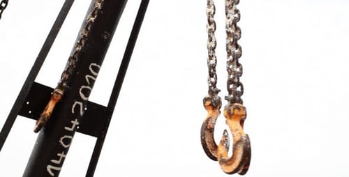Metallketten mit Haken