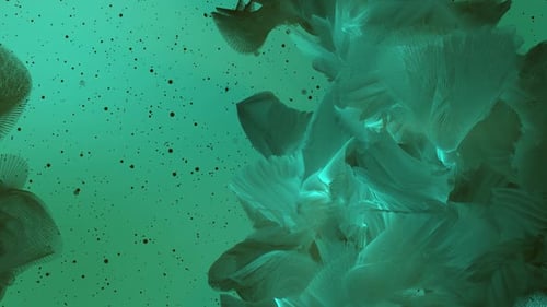 3D extraordinary chaos background