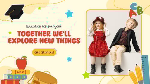 Baby Care Kindergarten School Opener MOGRT