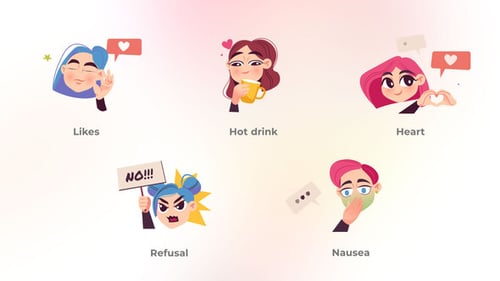 Stickers Avatars - Stone Pictures Concepts