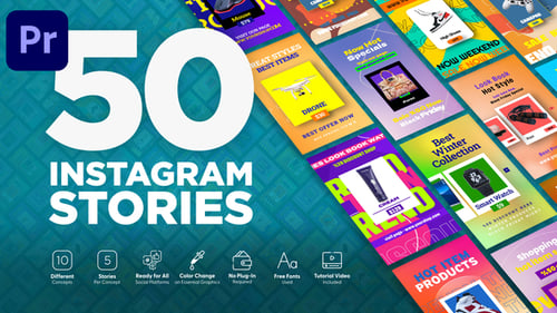 E-Commerce Instagram Stories