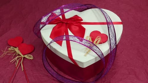 Heart Shaped Gift Box for Romance and Love
