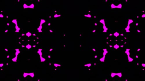 Fluid Magenta Abstract Morphing Seamless Loop Background