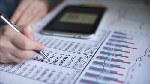 Reviewing Spreadsheet Data with Pen and Tablet