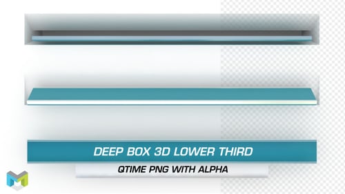 Deep Box 3D Lower Third