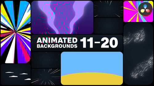 Animated Backgrounds for DaVinci Resolve