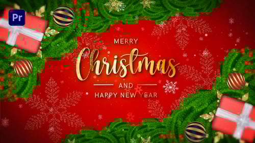 Merry Christmas Intro MOGRT