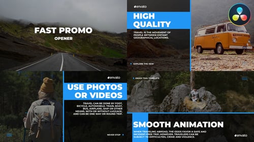 Fast Promo for DaVinci Resolve