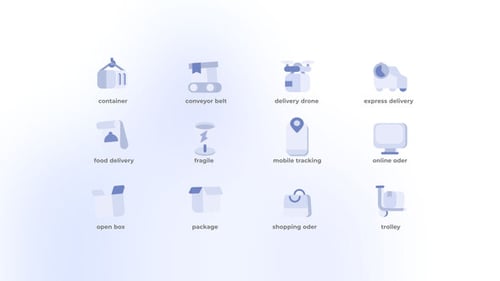 Delivery - Flat Icons