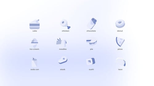 Fastfood - Flat Icons