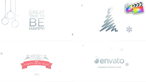 Error tipográfico de Feliz Navidad | FCPX