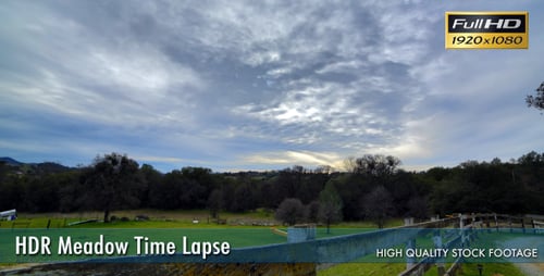 HDR Meadow Time Lapse